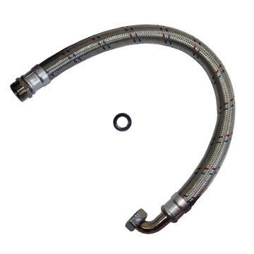 Wąż antywibracyjny 80 CM Z kolanem do hydroforu