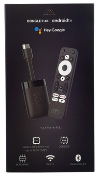 Homatics Dongle R 4K Android TV Android 11 certyfikat Google SMART TV