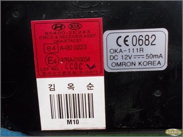 HYUNDAI TUCSON 2008R MODUL POHODĚ 95400-2E243