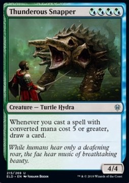 Thunderous Snapper - Throne of Eldraine