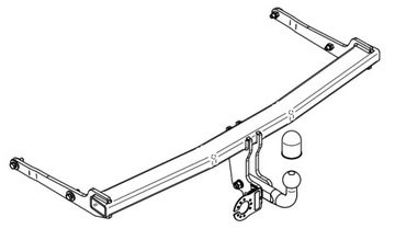 PEVNÝ PLUS X3 +HAK DO PARKTRONIC+MODUL13PIN T-ROC VW VOLKSWAGEN TÁŽNÝ