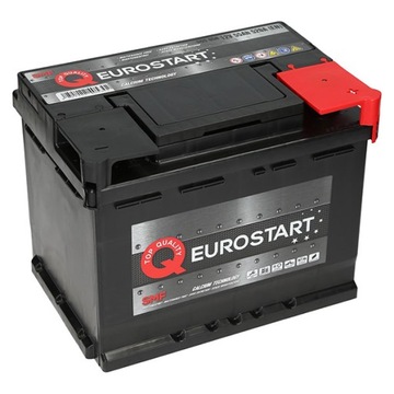 Akumulator Eurostart 12V 55Ah 520A +P