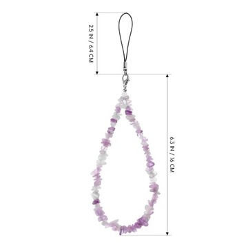 Брелок для телефона из бисера, розовый брелок