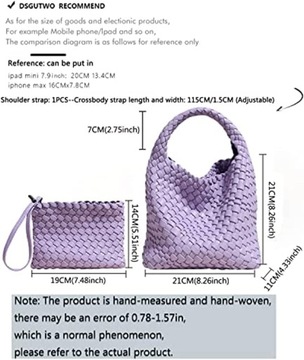 Torebka damska Torba na ramię z górnym uchwyt