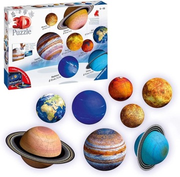 Puzzle 3D Układ Planetarny 960 Elementów