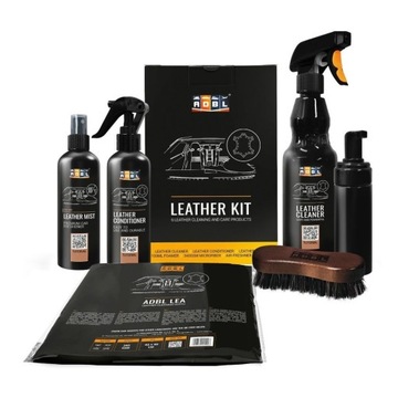 ADBL LEATHER KIT ADBL Zestaw do czyszczenia i pielęgnacji skóry