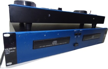рабочий двойной CD-плеер, модель IMG Stage Line 450 с Reloop