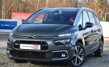 Citroen Grand C4 Picasso II Grand Picasso Facelifting 2.0 BlueHDi 150KM 2017 Citroen C4 Grand Picasso FULLED skora Blis alusy LINNE ASSIST Idealny Pano, zdjęcie 8
