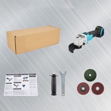 АККУМУЛЯТОРНАЯ ЭЛЕКТРИЧЕСКАЯ УГЛОВАЯ ШЛИФОВАЛЬНАЯ МАШИНА 18V 125 ММ 11000 ОБ/МИН