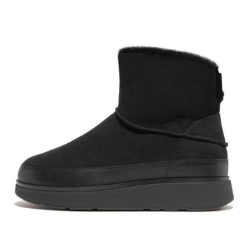 FitFlop Śniegowce Gen-Ff Shearling GS6-090 All Black 090