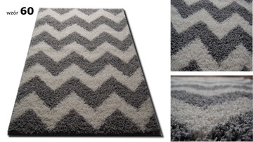 КОВЕР SHAGGY 140X190 повышенной толщины ЦВЕТА + БЕСПЛАТНО