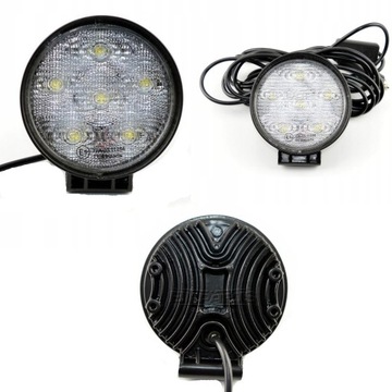 LAMPA LED HALOGEN ROBOCZY 18W 60° MAGNES
