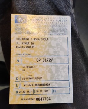 Renault Scenic III XMOD Energy TCe 115KM 2013 Renault Scenic 2013r, 1.2 Benzyna. Lekko uszkodzony prawy przod. Jezdzi., zdjęcie 26