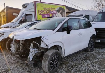 Citroen C3 Aircross  I Crossover 1.6 BlueHDI 100KM 2018 Citroen C3 Aircross 2018r, 1.6 HDI. Uszkodzony przod. VAT 23 cena brutto., zdjęcie 1