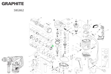 РЕЖИМЫ ЗВЕЗДЫ ЗВЕЗДОЧКИ ДЛЯ ГРАФИТА 58G862 УДАРНЫЙ МОЛОТОК