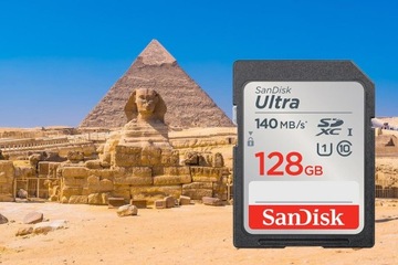 Карта памяти SANDISK Ultra 128 ГБ SDXC