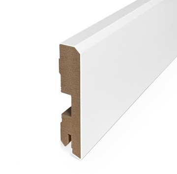 Размеры МДФ СТРИП CUBO. 16х80мм длина 100см белый