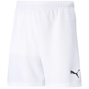 Spodenki męskie Puma teamRISE Short Jr białe 704943 03 152cm
