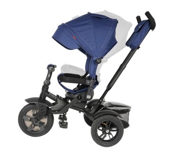 Трехколесный велосипед Qplay Premium Темно-синий