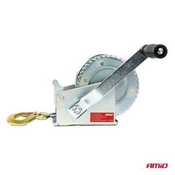 Wyciągarka wciągarka ręczna korbowa linowa 450kg amio-03282