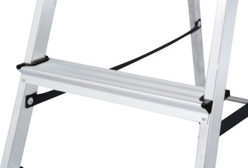 KRAUSE SOLIDY drabina 1x4 stopnie 126221 2,85m