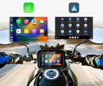 МОТОЦИКЛОВАЯ НАВИГАЦИЯ GPS IPS 5 ДЮЙМОВ С CAR PLAY, ANDROID AUTO