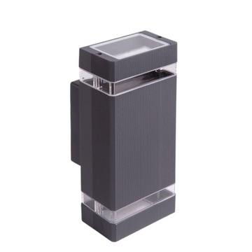 LAMPA KINKIET OGRODOWY ZEWNĘTRZNY 2x GU10 IP54
