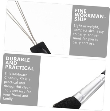 4 комплекта чистящих щеток для клавиатуры