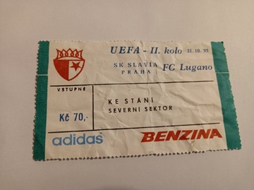 SLAVIA PRAGA - FC LUGANO 31-10-1995