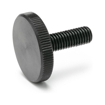 Wkręt dociskowy radełkowany DIN 653-M8-40 - stal