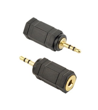 Adapter stereo Jack(M)2.5mm-Jack(Ż)3.5mm Gembird