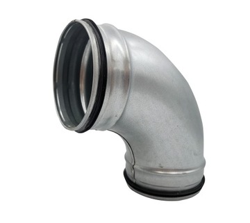 Kolano tłoczone spiro fi 200 mm 90 z uszczelką