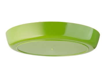 ПЛАСТИКОВЫЙ ЦВЕТОЧНЫЙ ГОРШОК НА ПОДСТАВКЕ КРЫШКА ДЛЯ ЦВЕТОЧНОГО ВАЗОНА 25см ЗЕЛЕНЫЙ KADAX