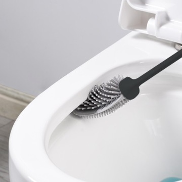 Антибактериальный силиконовый ершик для унитаза для ванной комнаты.