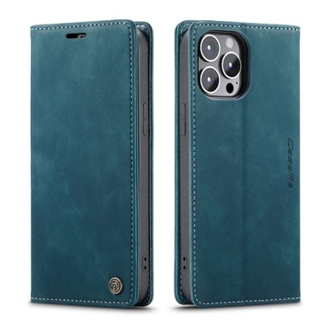 ETUI SKÓRZANE NA KLAPKĘ DO IPHONE 13 PRO