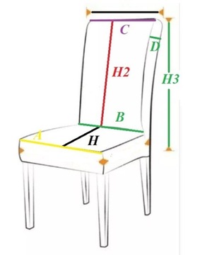 Чехол/защита для стульев на полозьях PL