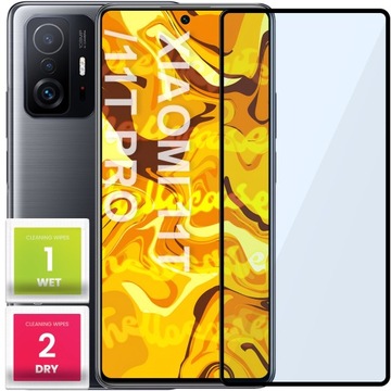 SZKŁO HARTOWANE DO XIAOMI 11T / 11T PRO PEŁNE NA CAŁY EKRAN SZKLO 5D 9H