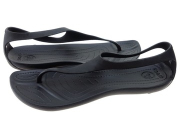 Japonki Crocs Sexi Flip 11354 czarne black 42/43