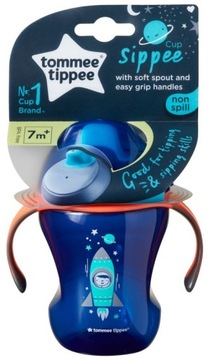 TOMMEE TIPPEE SIPPEE CUP KUBEK NIEKAPEK Z UCHWYTAMI 230ml 7M+ BOY
