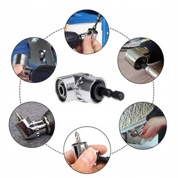 ADAPTER KĄTOWY NASADKA UCHWYT WKRĘTARA KOŃCÓWK HEX