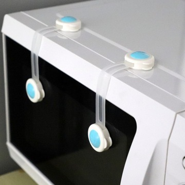 ЗАМОК ПРЕДОХРАНИТЕЛЬНЫЙ ДЛЯ ЯЩИКОВ, ШКАФОВ, МЕБЕЛИ, ШКАФОВ, ДВЕРЕЙ 2ШТ/КОМПЛЕКТ ЗАМКИ