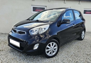 Kia Picanto II Hatchback 5d 1.2 85KM 2013 Kia Picanto SLICZNY 1.2 Benzyna BOGATA WERSJA Oryginal ZADBANY Serwis 2014r