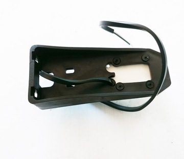 СВЕТОДИОДНАЯ ПЕРЕДНЯЯ ПРОЗРАЧНАЯ ЛАМПА, ОТРАЖАТЕЛЬ, УГЛОВАЯ, БЕЛАЯ