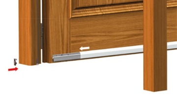 Próg Automatyczny Opadający Nawierzchniowy 1030 mm COMAX BIAŁA