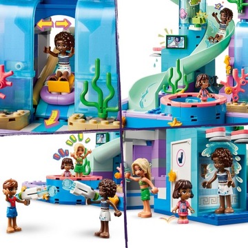 LEGO Friends 42630 Аквапарк Хартлейк + школьный пенал