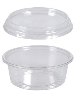 POJEMNIK + WIECZKO DIP SOS POJEMNIKI 80ml 100szt
