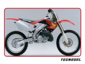 BLACKBIRD KOMPLET NAKLEJEK (OKLEIN) HONDA CR 125 '98-'99, CR 250R '97-'99 R
