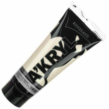 Farba akrylowa Renesans 02 biel antyczna 200 ml