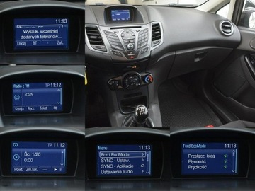 Ford Fiesta VII Hatchback 3d Facelifting 1.0 80KM 2015 Ford Fiesta 1.0EcoBoost doinwestowany gwarancja, zdjęcie 17