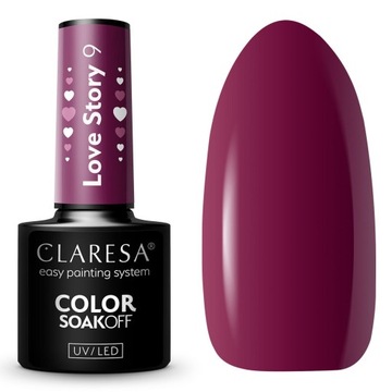 Lakier Hybrydowy Claresa Love Story 9